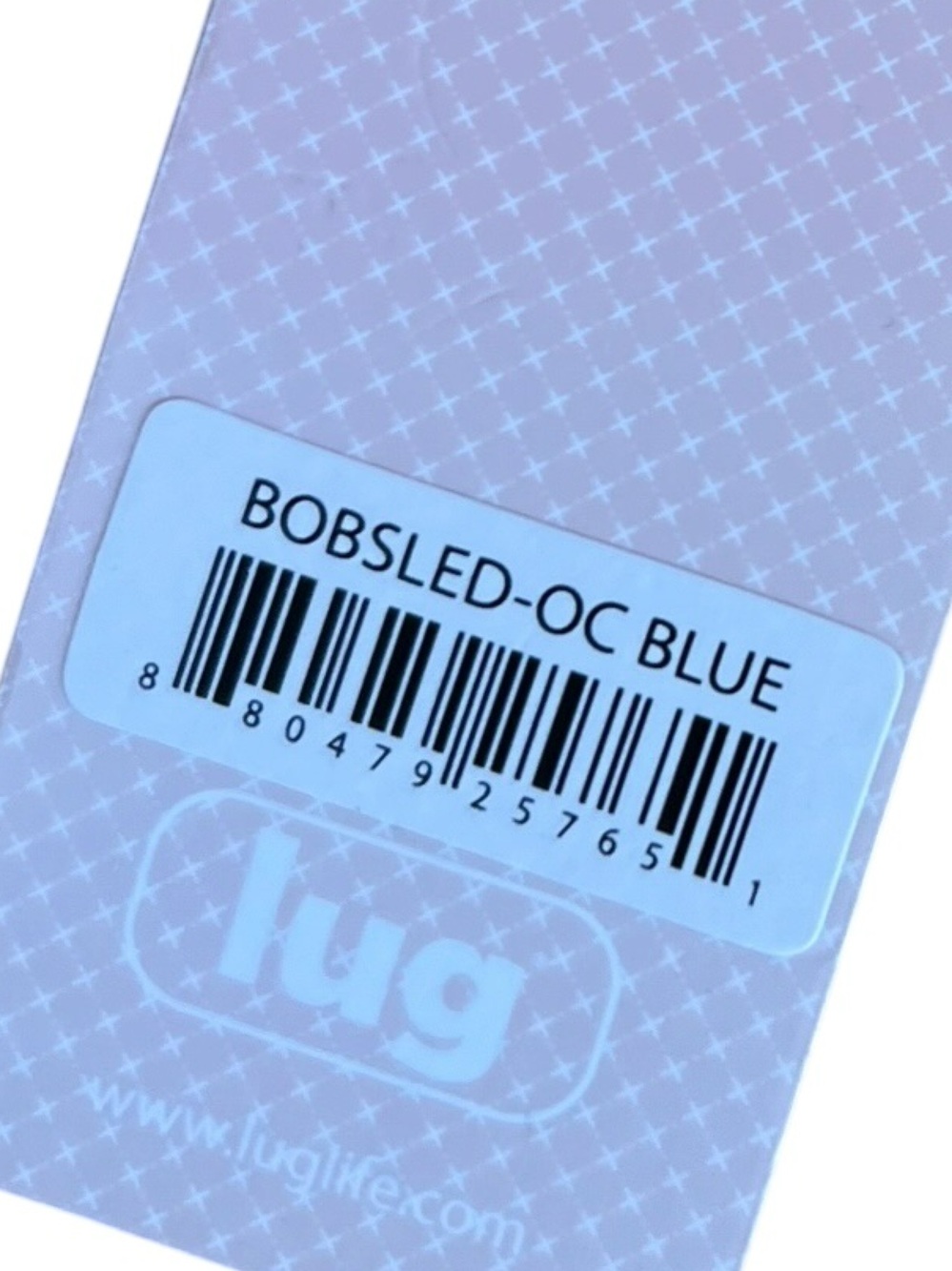 Lug | Bobsled Quilted Cosmetic Eyeglasses Pouch in Teal Blue - Picture 4 of 4